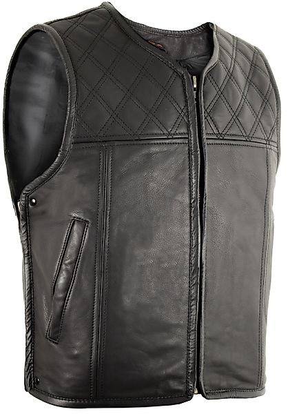 MDM Lederweste Herren Biker Lederweste (Motorrad günstig online kaufen