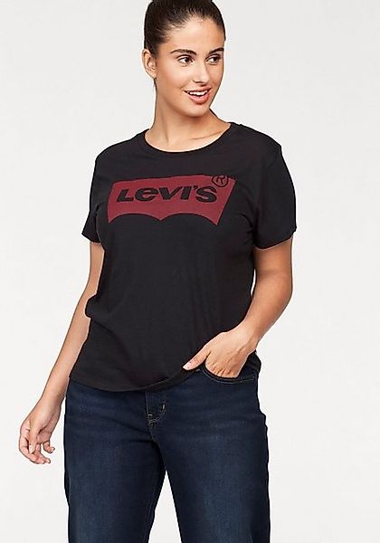 Levi's® Plus T-Shirt Perfect Tee mit Batwing-Logo günstig online kaufen