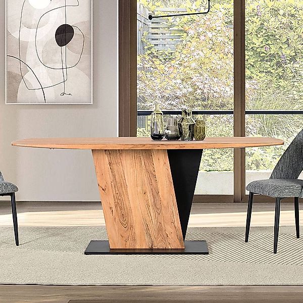 Esstisch Tisch Massivholz aus Massivholz mit Massivholzplatte günstig online kaufen