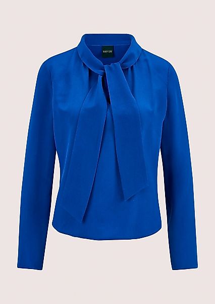 MADELEINE Langarmbluse "Seidenbluse Elegante Bluse mit V-Ausschnitt" günstig online kaufen