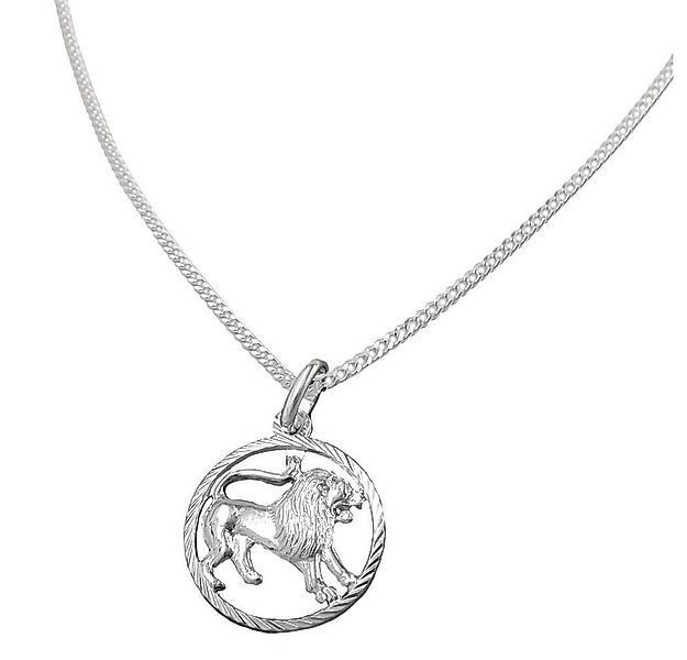 Schmuck Krone Kettenanhänger Anhänger Sternzeichen Löwe mit 1,4mm Kette 925 günstig online kaufen