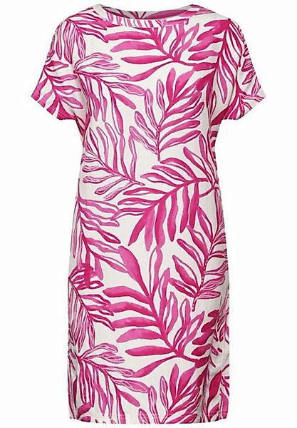 Cecil Sommerkleid LINEN_LI/CV Print Dress, bloomy pink günstig online kaufen