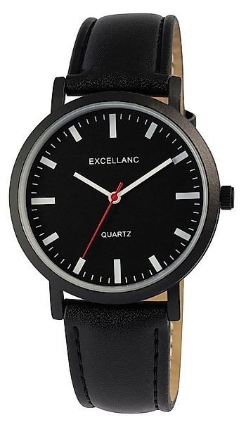 EXCELLANC Quarzuhr 2900277 Excellanc Herrenuhr mit Armband aus Kunstleder, günstig online kaufen