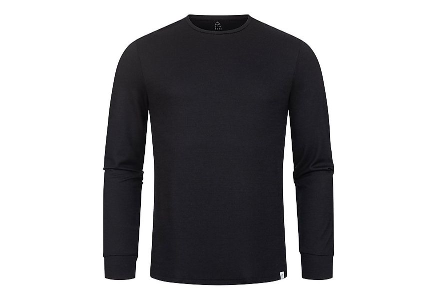 Tom Fyfe Longsleeve TOM FYFE Merino Longsleeve Herren Schwarz / XL günstig online kaufen