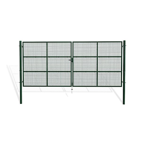 Casanoov Grünes Maschenflügeltor Olga 4M H 180Cm günstig online kaufen