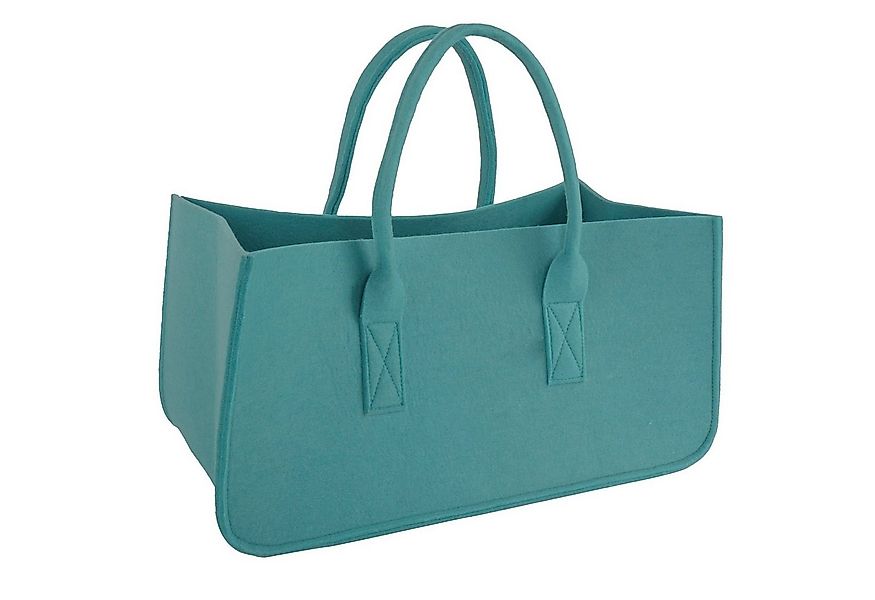 Close Up Freizeittasche Filztasche Kaminholz Türkis Tragetasche, Felt Bag günstig online kaufen