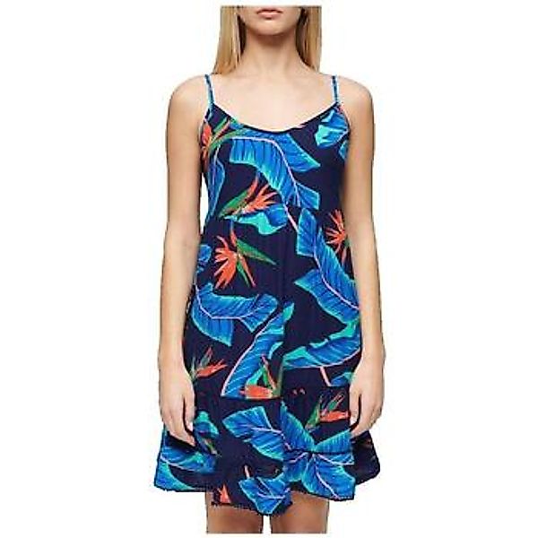 Superdry  Kurze Kleider Robe  courte sans manches bleu marine günstig online kaufen