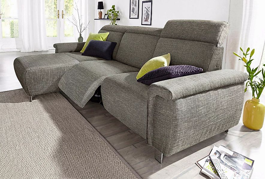 sit&more Ecksofa "Township L-Form", wahlweise mit elektrischer Wallfree-Fun günstig online kaufen