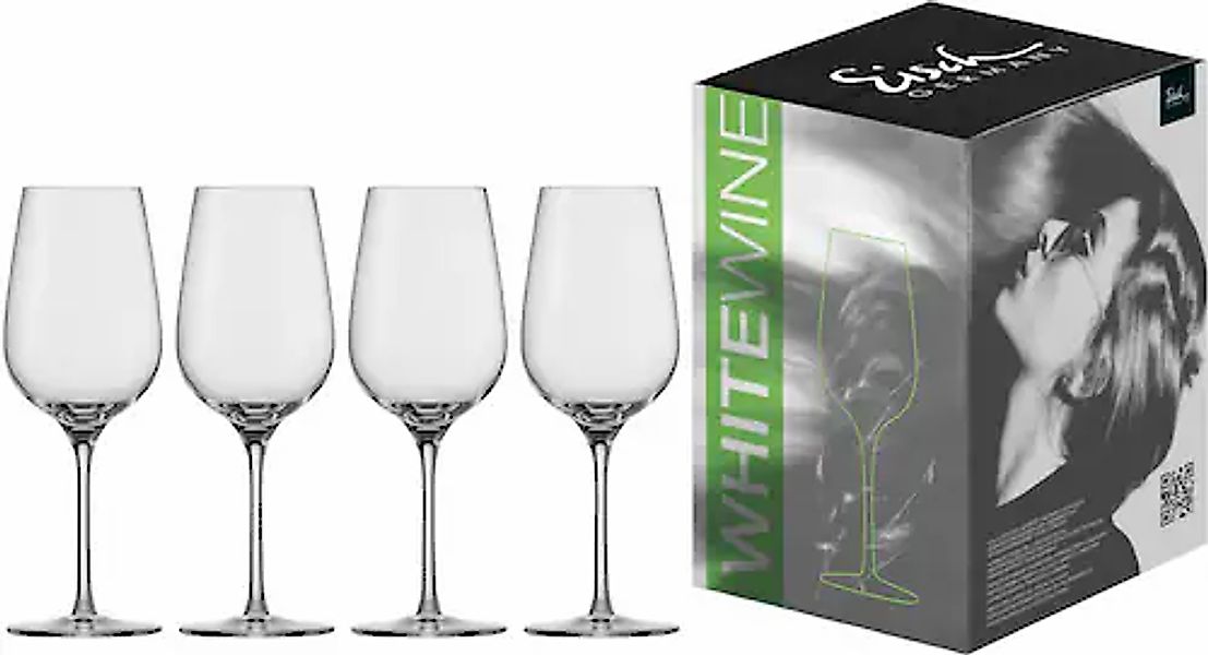 Eisch Germany Weißweinglas »Vinezza«, (Set, 4 tlg.), bleifrei, 360 ml, 4-te günstig online kaufen