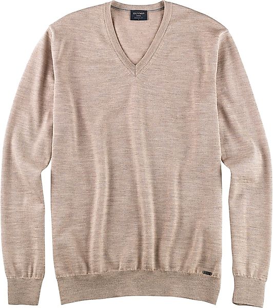 OLYMP V-Ausschnitt-Pullover OLYMP Strick Casual klassischer günstig online kaufen