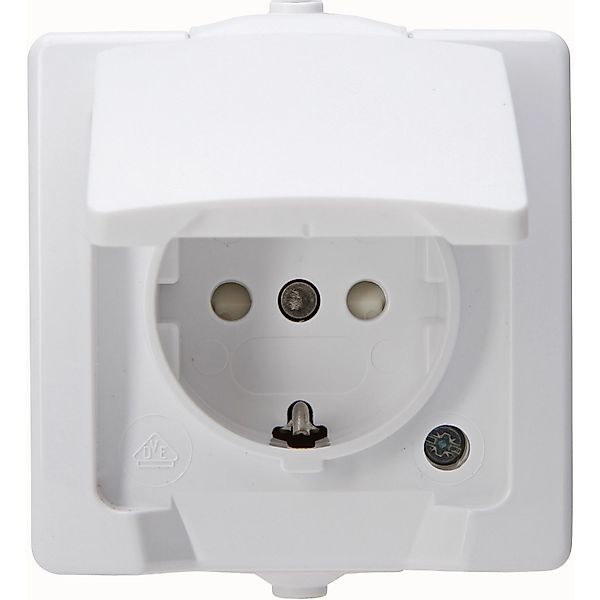 Kopp Steckdose Arktisweiß 1 Stück günstig online kaufen