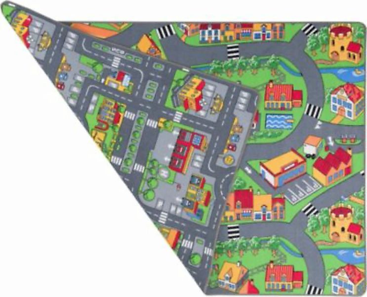 Pergamon Straßenteppich Beidseitig Metropolis Spielteppiche bunt Gr. 160 x günstig online kaufen