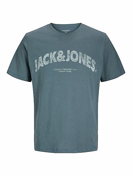 Jack & Jones PlusSize Print-Shirt "JORALMERIA BOLD BRANDING TEE SS CN PLS", günstig online kaufen