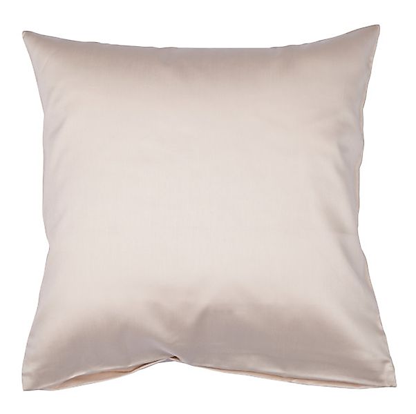 Janine Janine Mako-Satin Bettwäsche Colors 31001 sand Größe:  40x40 cm günstig online kaufen