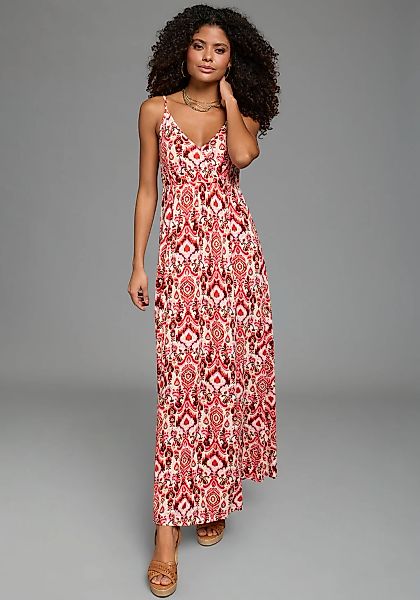 Laura Scott Sommerkleid für sommerliche Anlässe, aus Viskose und Elasthan, günstig online kaufen