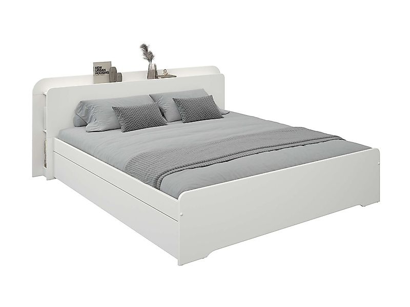 OTTO home Bett "Ismund, Stauraum im Kofteil, Stauraumbett" inklusive Latten günstig online kaufen