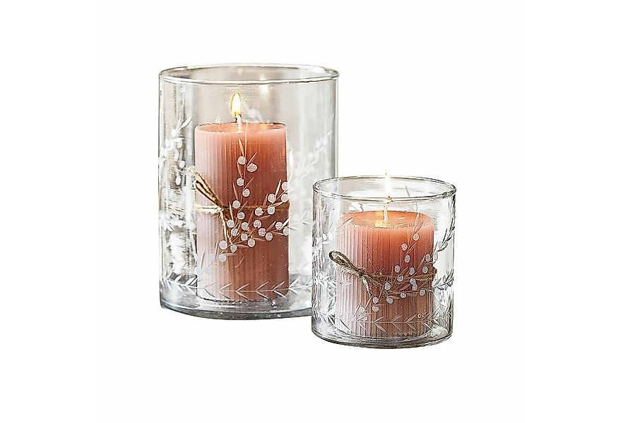 Mirabeau Windlicht Windlicht 2er Set Temao klar (2er Set, 2er Set) günstig online kaufen