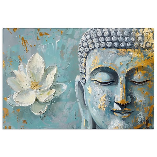 MuchoWow Poster Buddha - Blume - günstig online kaufen