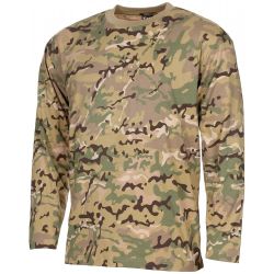 MFH Langarmshirt US Shirt, langarm, operation-camo, günstig online kaufen