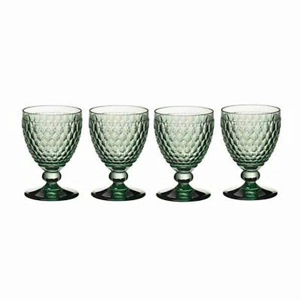 Villeroy & Boch Boston Coloured Rotweinglas 310 ml grün 4er Set Rotweingläs günstig online kaufen