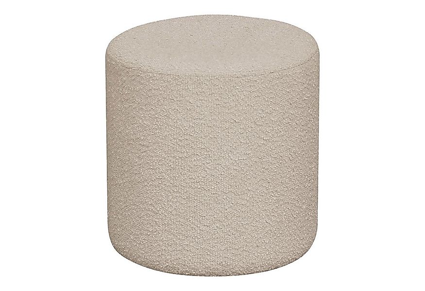House Nordic Pouf Ejby, in Beige, Stoff - 34x36x34cm (BxHxT) günstig online kaufen