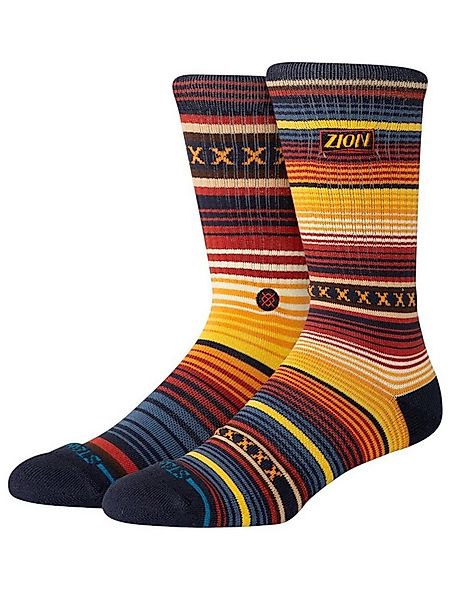 Stance Socken Tagessocke Curren Parks Crew navyblau/bunt - 1 Paar günstig online kaufen