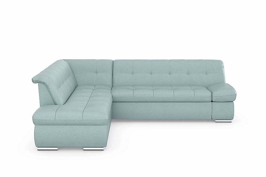 DOMO collection Ecksofa »Mona L-Form«, wahlweise mit Bett- und Armlehnfunkt günstig online kaufen
