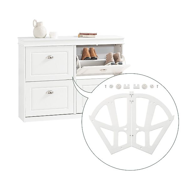 SoBuy Schuhkipper SDA08, Schrank Scharniere Möbel günstig online kaufen