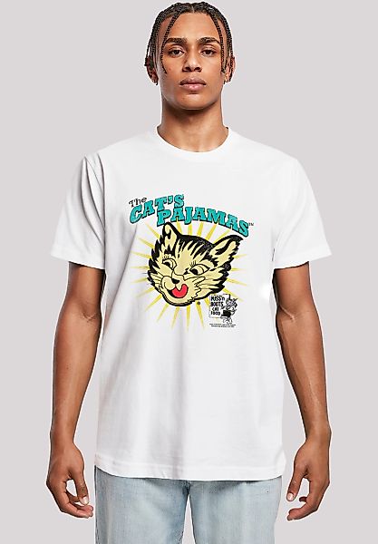 F4NT4STIC T-Shirt "Puss N Boots The Cats Pajamas Vintage Art", Premium Qual günstig online kaufen