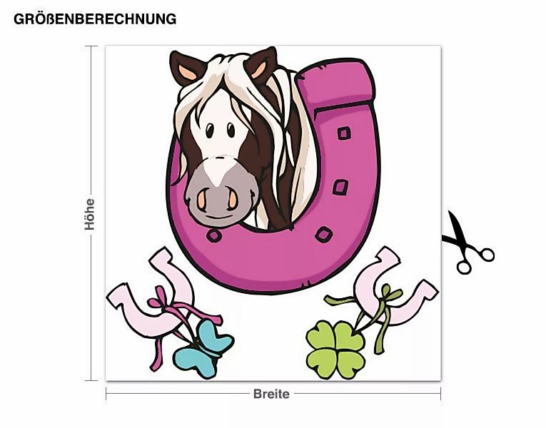 Wandtattoo NICI - Horse Club Junior Hufeisen günstig online kaufen