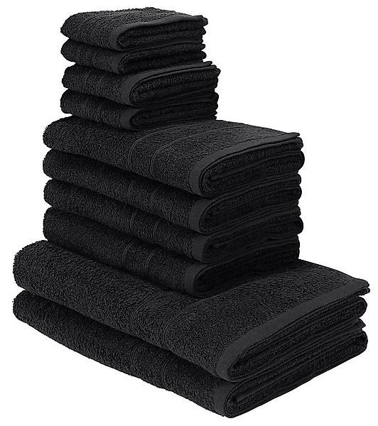 my home Handtuch Set Inga, Duschtücher, Handtücher, Gästetücher, Seiftücher günstig online kaufen