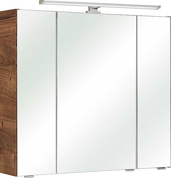 Saphir Spiegelschrank »Quickset Badschrank, 3 Spiegeltüren, 6 Einlegeböden, günstig online kaufen