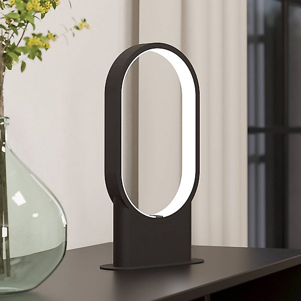 LED-Tischleuchte Codriales in Schwarz günstig online kaufen