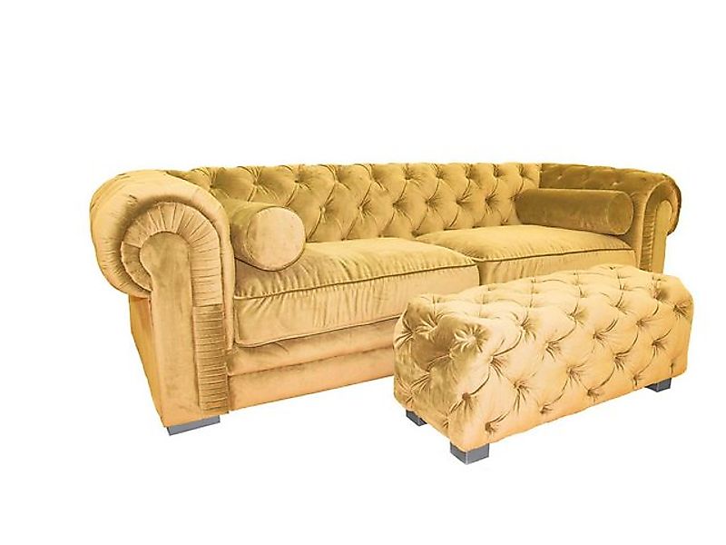 Xlmoebel Sofa Chesterfield Polstermöbel Designer Sofas Garnitur Couch SLIII günstig online kaufen