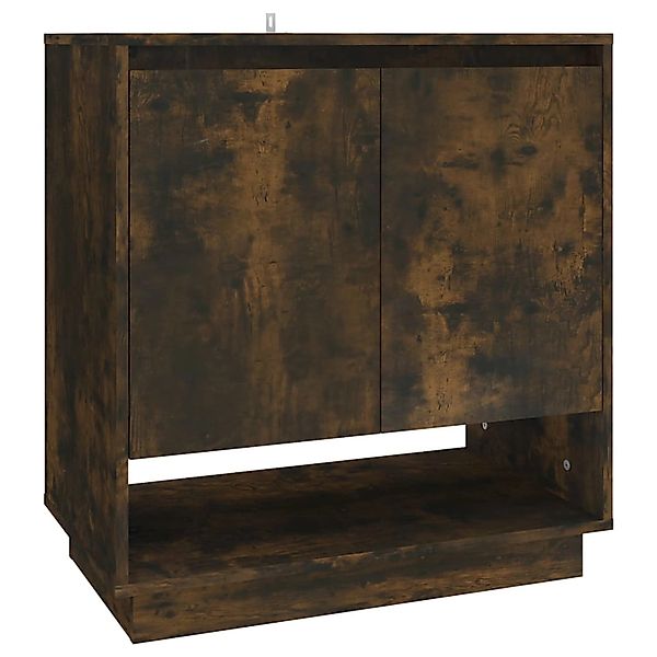 vidaXL Sideboard Räuchereiche 70x41x75 cm Holzwerkstoff 812990 günstig online kaufen