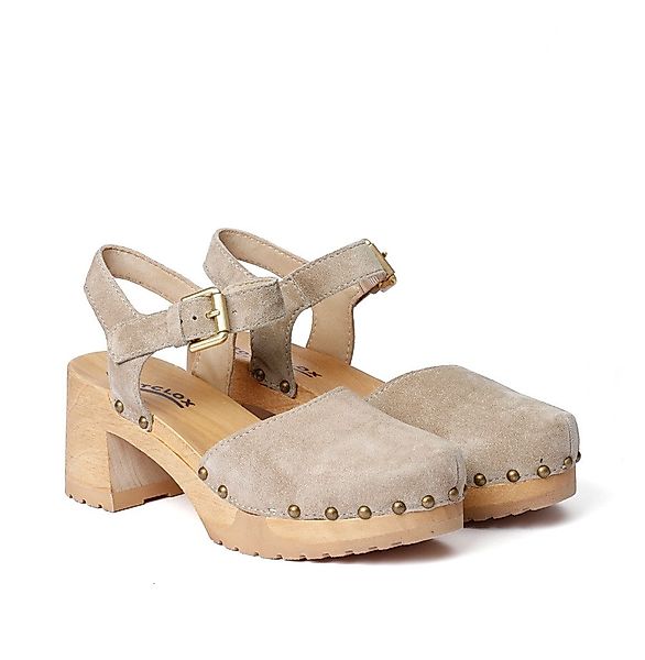 Softclox HOPE Kaschmir taupe (natur) Clog günstig online kaufen