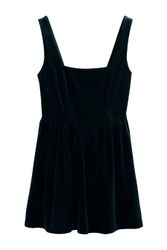 Next Samtkleid Tailliertes Minikleid aus Samt, günstig online kaufen