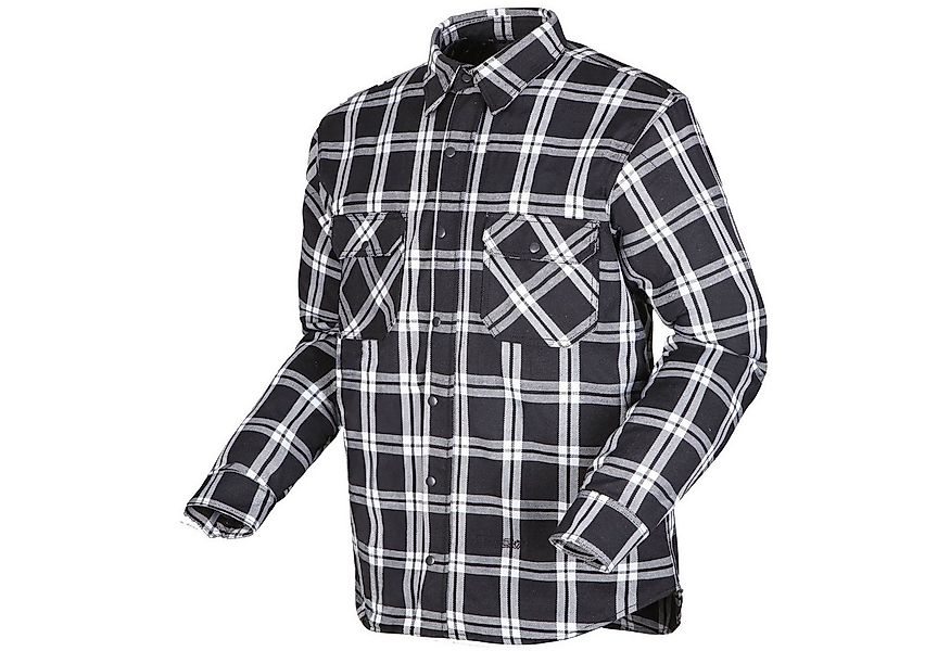 Modeka Motorradjacke Modeka Colden Motorradhemd schwarz / weiß Herren atmun günstig online kaufen