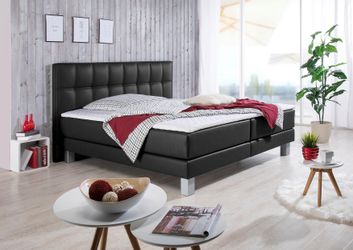 INOSIGN Boxspringbett "Tavira" in 4 Breiten, 4 Farben und 3 Matratzenarten, günstig online kaufen