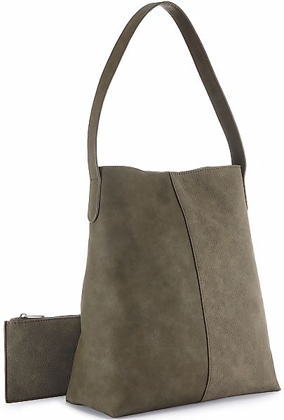 Vivance Shopper "Schultertasche" mit kleiner Innentasche, Handtasche, Einka günstig online kaufen