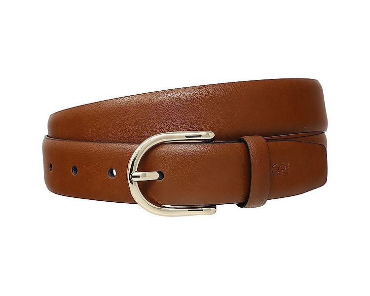 JOOP! Ledergürtel Damen Leder Jeans Gürtel Belt Frauen Ledergürtel Cognac 8 günstig online kaufen