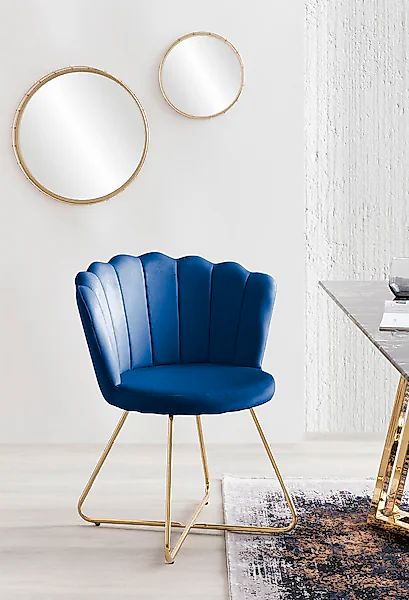 SalesFever Polsterstuhl »Komfortabler Stuhl im eleganten Design« (Set) 2 St günstig online kaufen