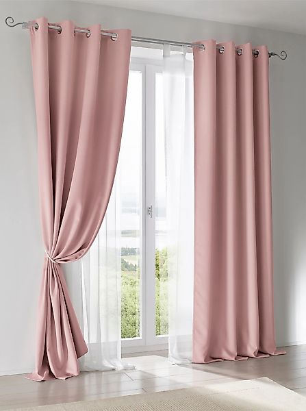 heine home Vorhang Ösen 1 Stk. tlg. günstig online kaufen