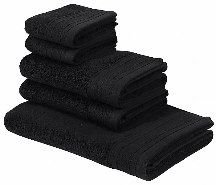 Bruno Banani Handtuch Set "Robby, Premium Handtücher, 500 gr/m², 100% Baumw günstig online kaufen