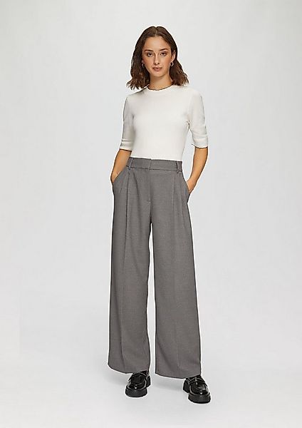 s.Oliver Chinos Hose Wide-Leg-Hose mit Extra-High-Rise günstig online kaufen