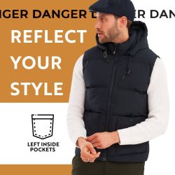 danger Jackett Danger Herren Weste wasserdicht günstig online kaufen