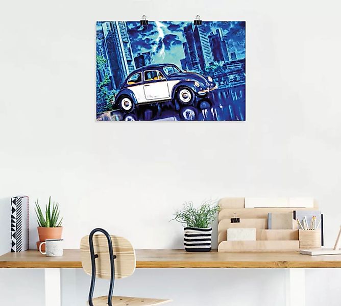 Artland Wandbild "Nachts", Auto, (1 St.) günstig online kaufen