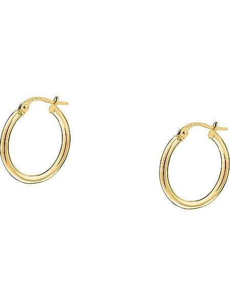 CHRIST Paar Creolen CHRIST Damen-Creolen 585er Gelbgold (Paar) günstig online kaufen