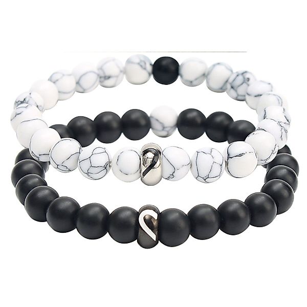 KARMA Armband Set Partnerarmbänder Herz Armband günstig online kaufen