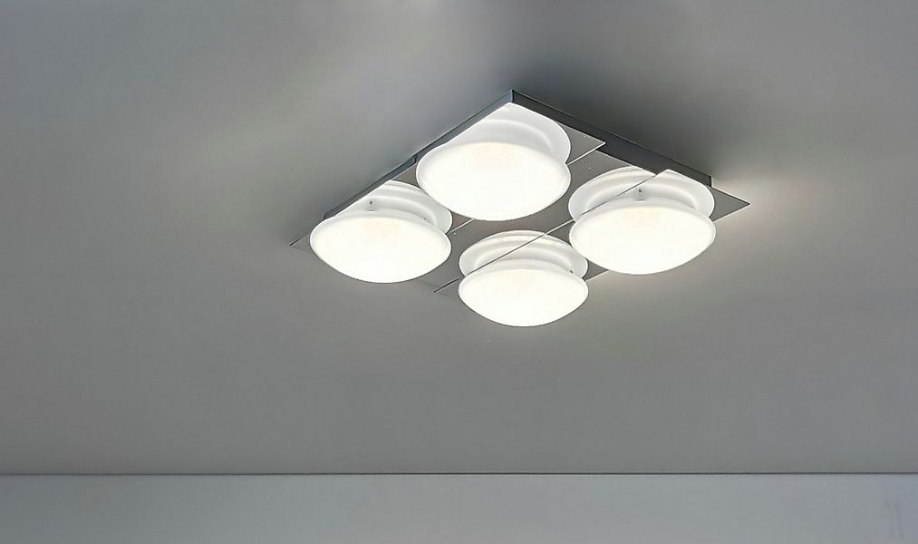 TRANGO LED Deckenleuchte, 3209-048 Modern Design 4-flammig LED Deckenleucht günstig online kaufen